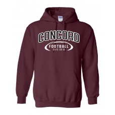 Concord Football Hoodie - ADULT (Logo 1)