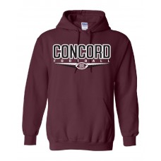 Concord Football Hoodie - ADULT (logo 2)