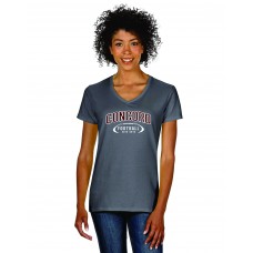 Concord Football Ladies V-Neck T-Shirt